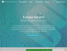 Tablet Screenshot of europaservicesrl.it